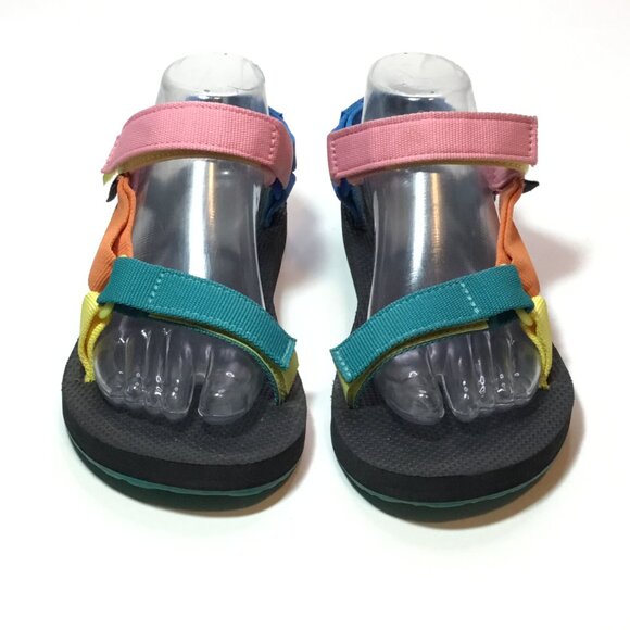 Teva Original Universal Blue Pink Teal Outdoor Sandals 1003987 Women’s Size 8 - Picture 2 of 10